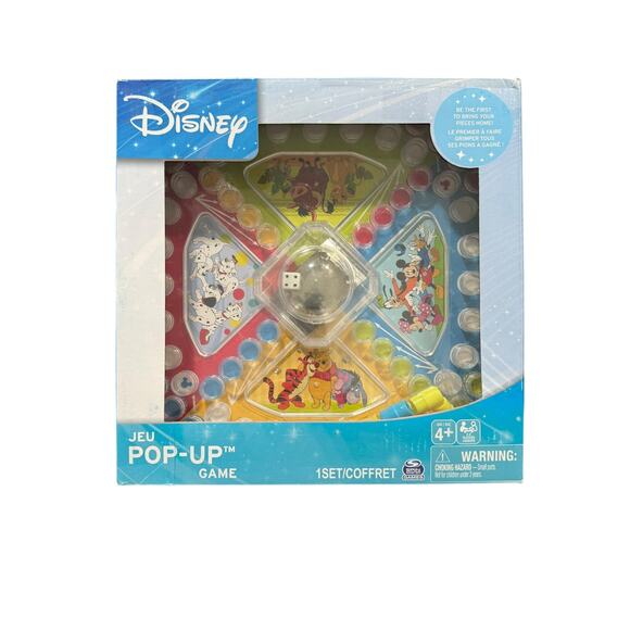 Spin Master Games Disney Pop Up Game Ages 4+ Brand New - Picture 1 of 2